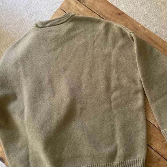 Ami Paris chunky knit sweater jumper women’s - Picture 3 of 9